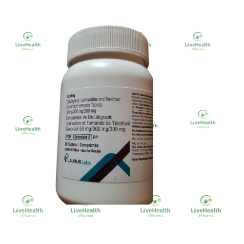 https://www.livehealthepharma.com/images/products/1721737054Dolutegravir, Lamivudine and Tenofovir Disoproxil Fumarate Tablets 50mg300mg300mg.png